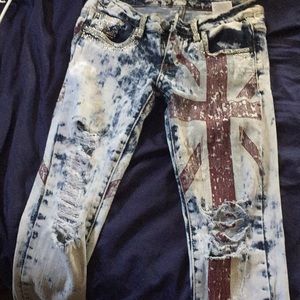 Machine jeans